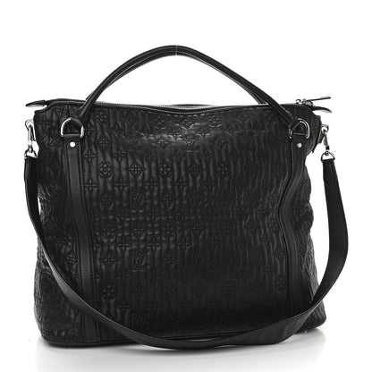 Louis Vuitton Monogram Lambskin Antheia Ixia PM Black 3 of 12