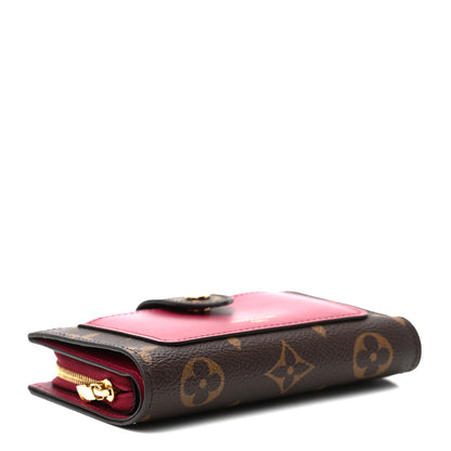Louis Vuitton Monogram Juliette Wallet Fuchsia 4 of 7