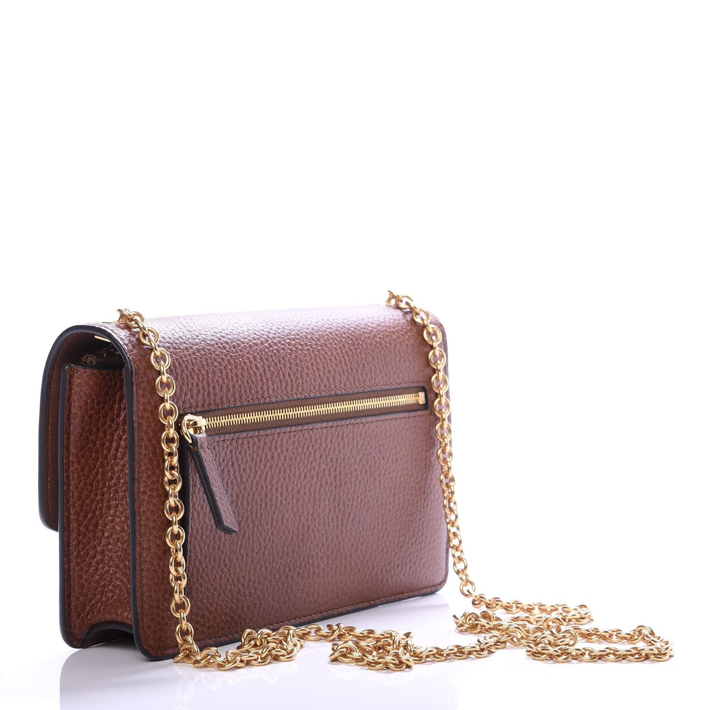 Small Classic Grain Calfskin Small Darley Oak