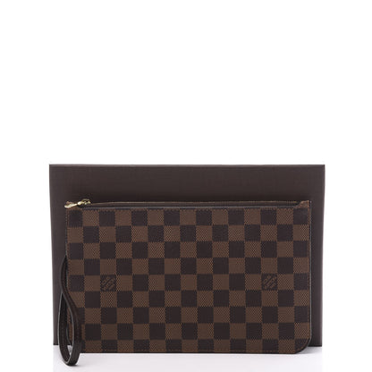 Louis Vuitton Damier Ebene Neverfull MM GM Pochette 9 of 9