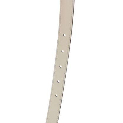Gucci Calfskin Double G 20mm Belt 80 32 Mystic White 6 of 7