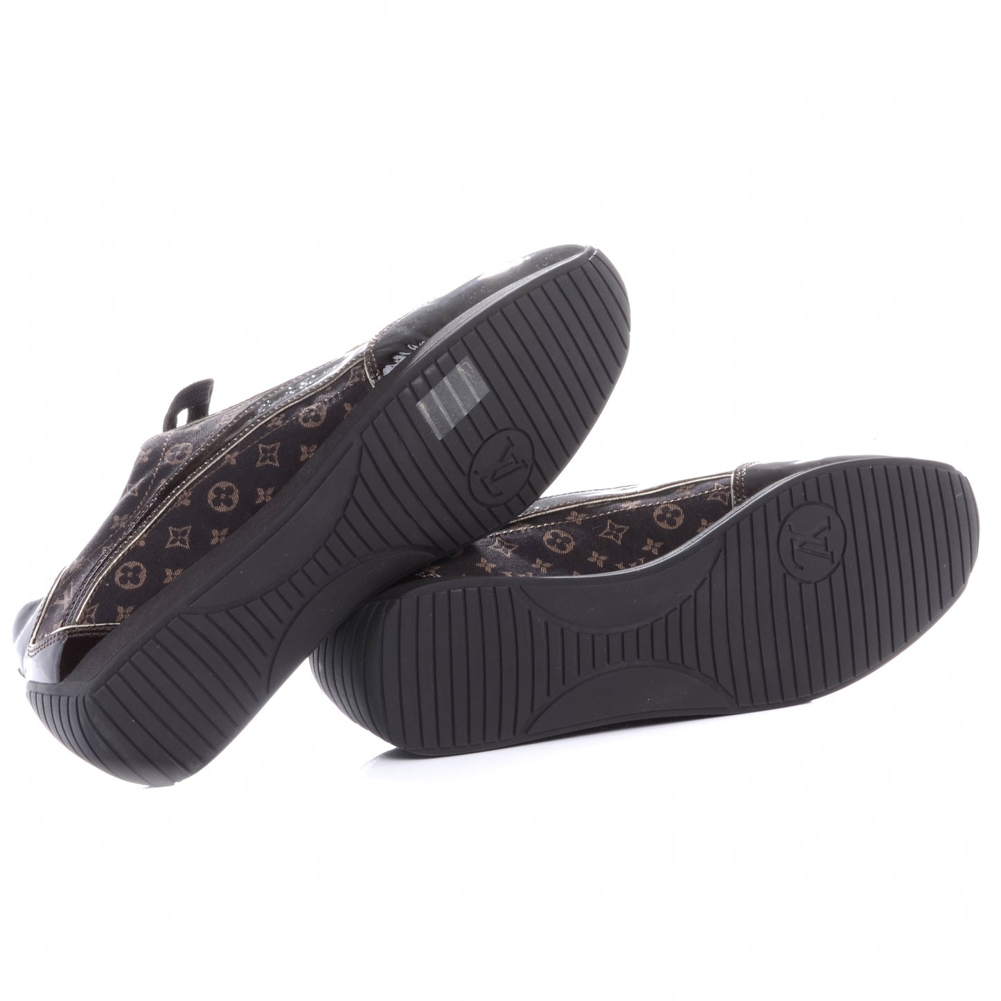 Patent Mini Lin Monogram Sneakers 41 Ebene