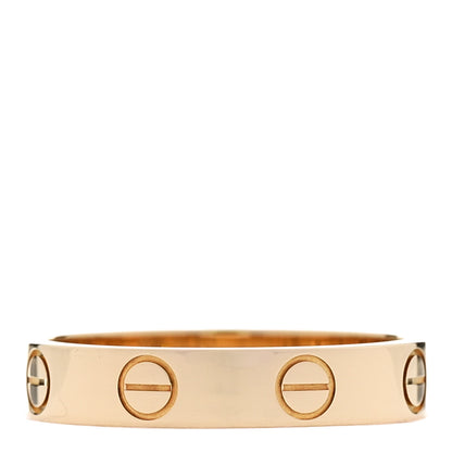 Cartier 18K Yellow Gold 3.5mm LOVE Wedding Band Ring 51 5.75 3 of 4