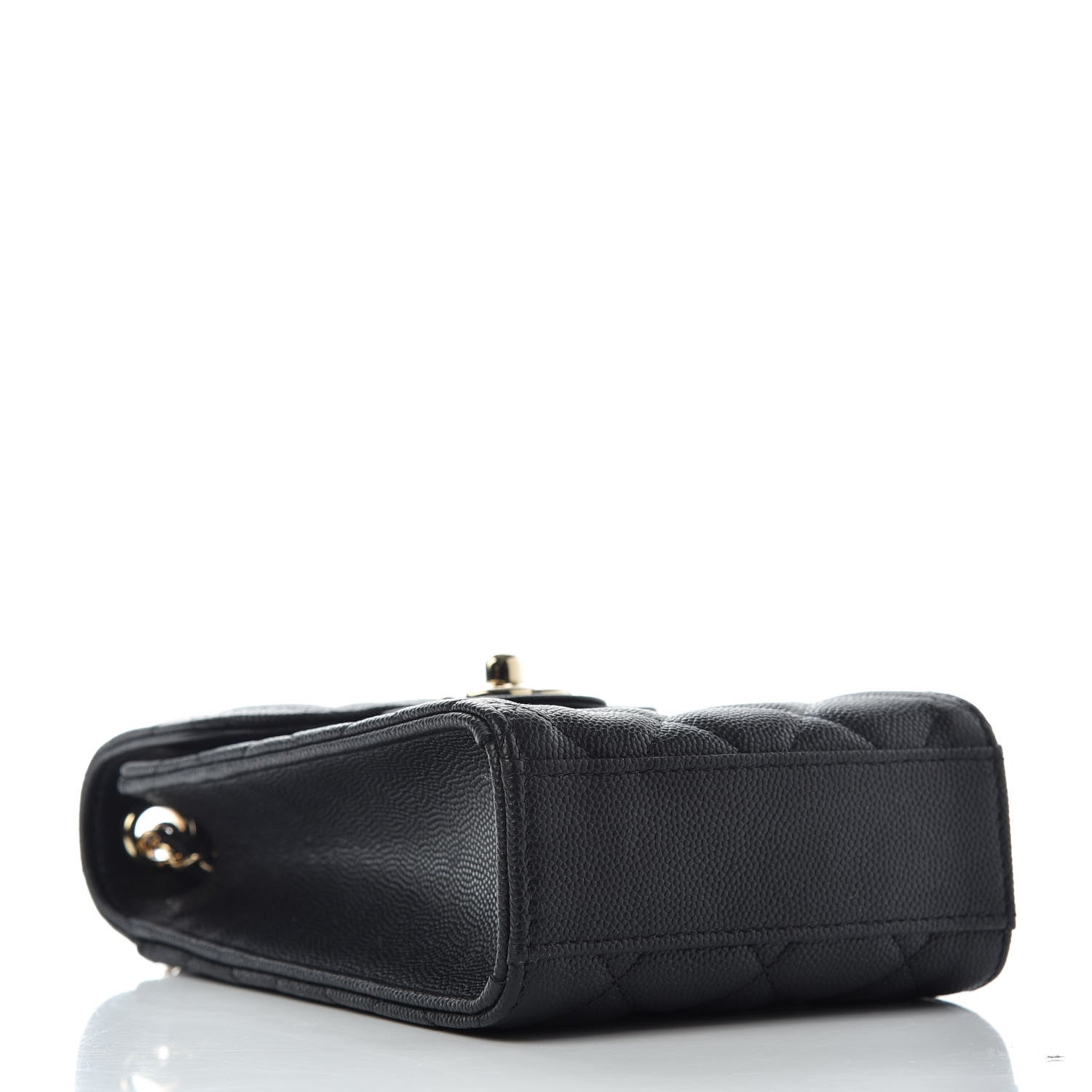 Chanel Caviar Quilted Classic Phone Holder Black 4 of 9