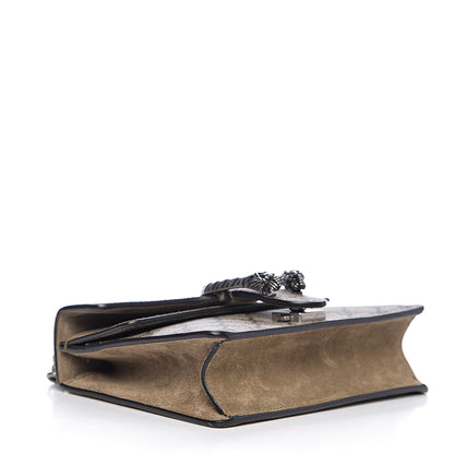 Gucci GG Supreme Monogram Mini Dionysus Shoulder Bag Taupe 3 of 9