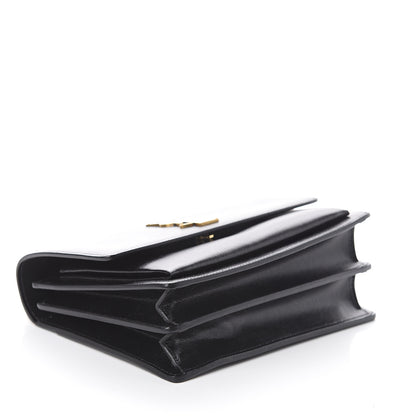 Saint Laurent Calfskin Medium Monogram Sunset Black 3 of 8