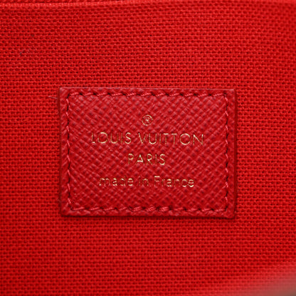 Louis Vuitton Damier Ebene LV Stories Pochette Felicie Chain Wallet 6 of 10