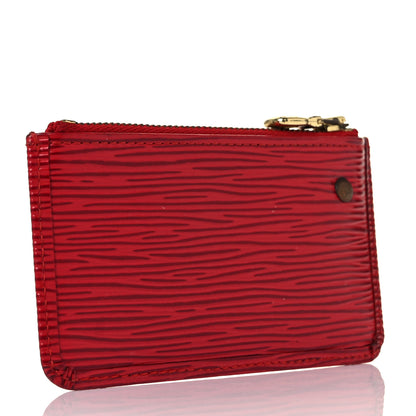 Louis Vuitton Epi Key Pouch Castillan Red 3 of 9