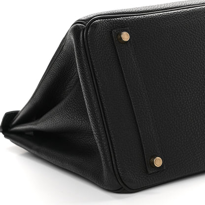Hermes Togo Birkin 35 Black 7 of 9