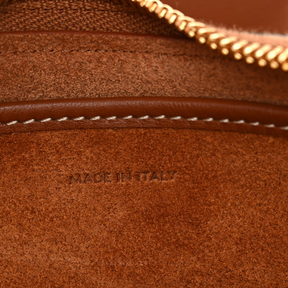 Celine Smooth Calfskin Medium Strap Ava Triomphe Shoulder Bag Tan 6 of 10