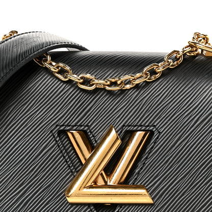 Louis Vuitton Epi Twist Shoulder Bag PM Black 7 of 9