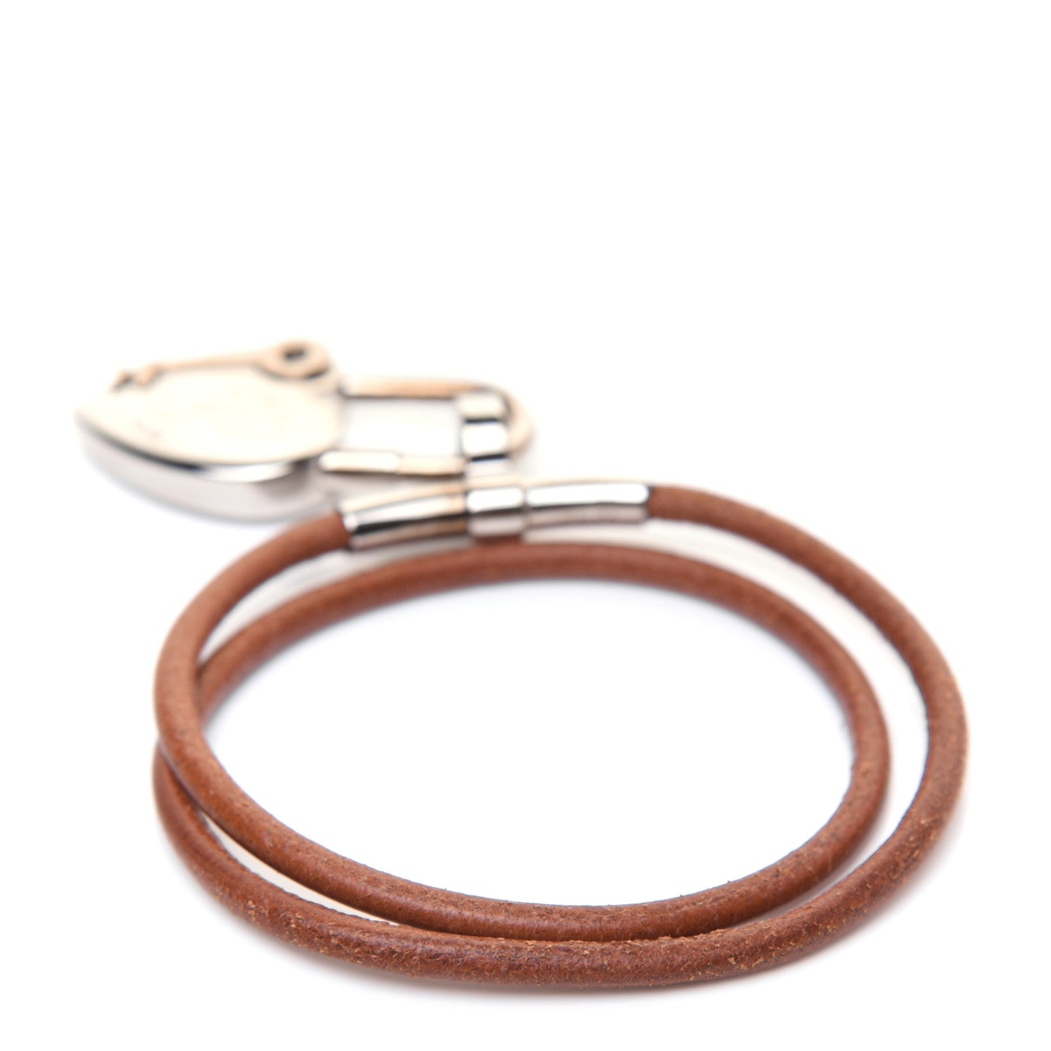 Hermes Natural Bridle Annee De La Fantaisie Bracelet Bouton 3 of 9