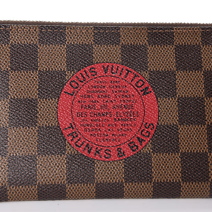 Louis Vuitton Damier Ebene Complice Trunks and Bags Wallet Red 8 of 8