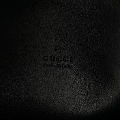 Gucci GG Calfskin Embossed B Medium Shoulder Bag Arabella Black 6 of 10
