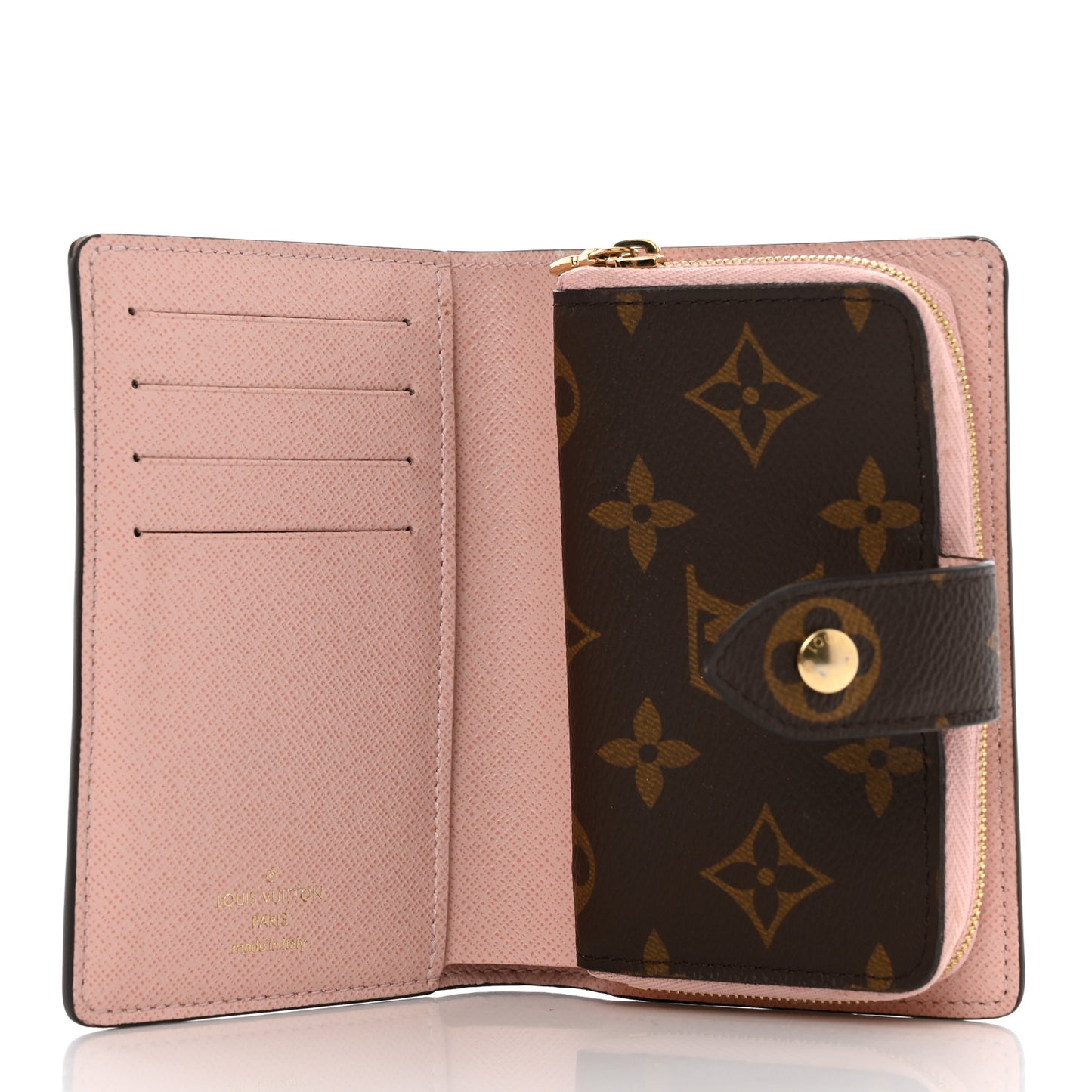 Monogram Juliette Wallet Rose Ballerine