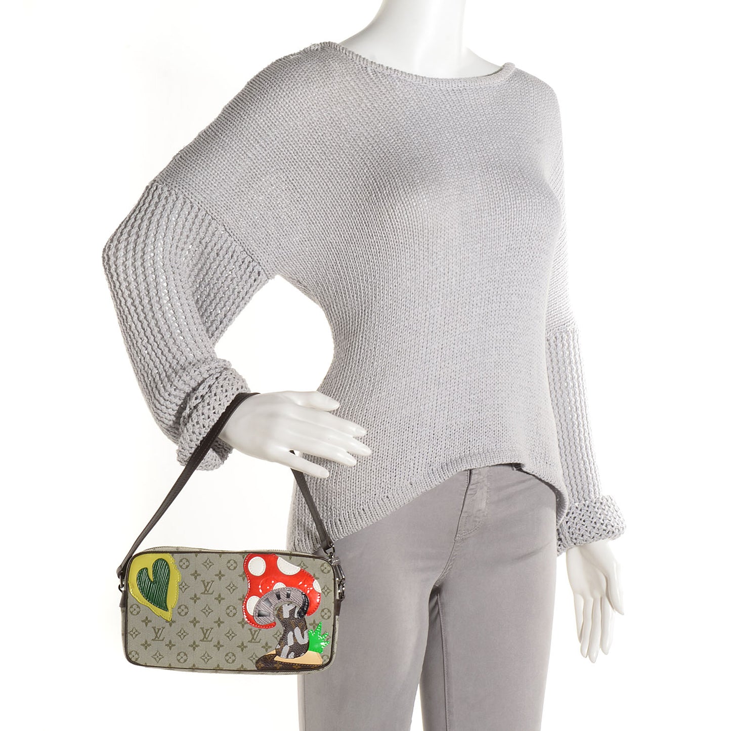 Mini Monogram Conte de Fees Mushroom Pochette Kaki