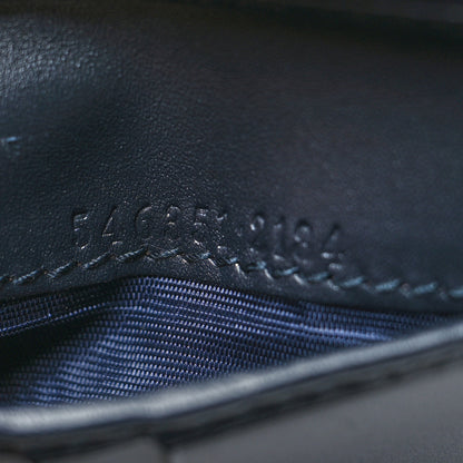 Gucci GG Supreme Monogram Blooms Bi-Fold Wallet Beige Blue Navy 7 of 9