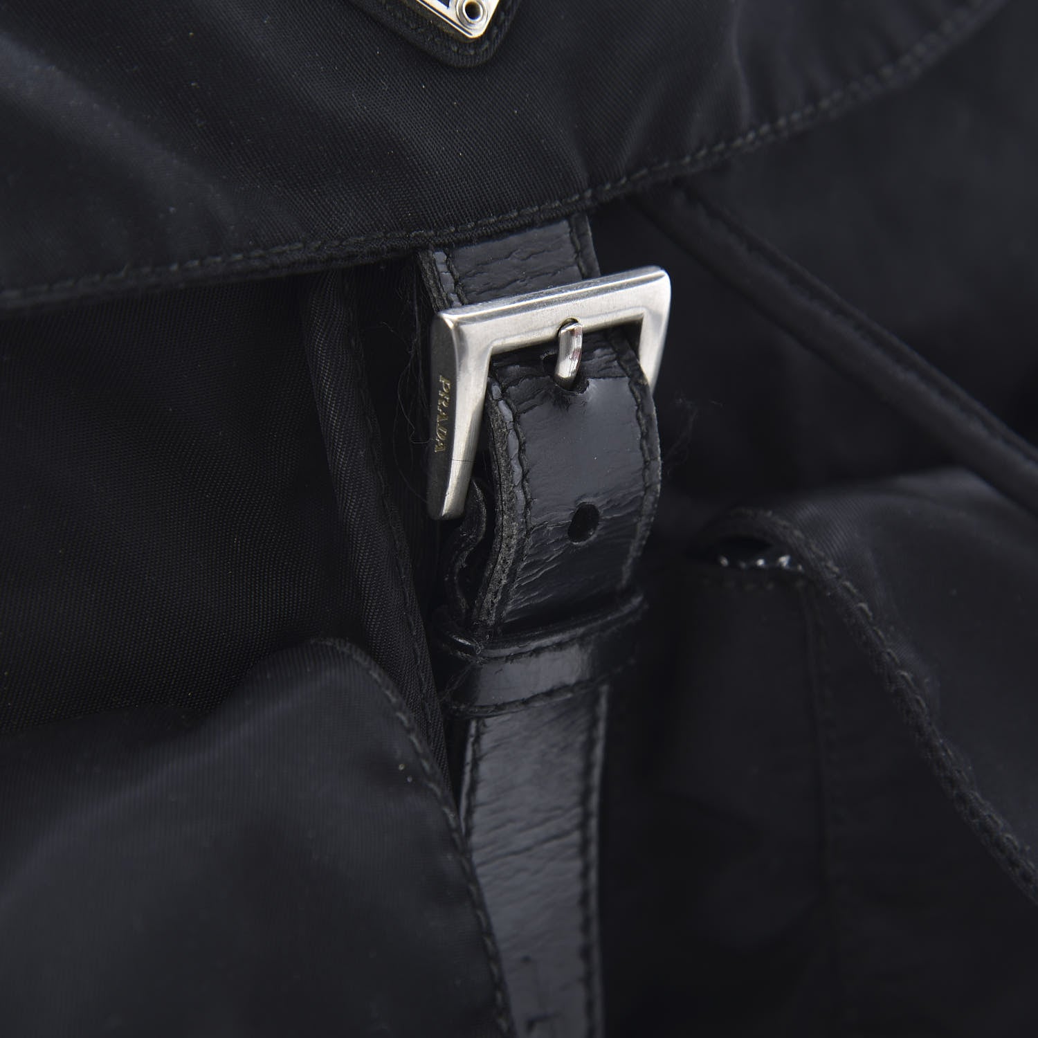 Prada Nylon Vela Large Backpack Black 13 of 14