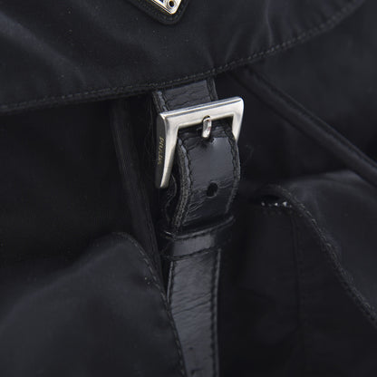 Prada Nylon Vela Large Backpack Black 13 of 14