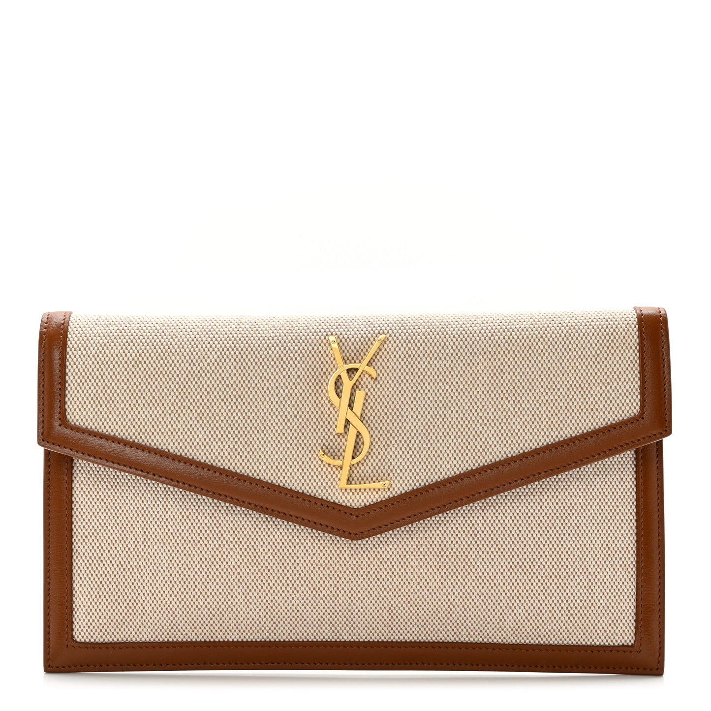 Canvas Uptown Pouch Natural Beige Brick