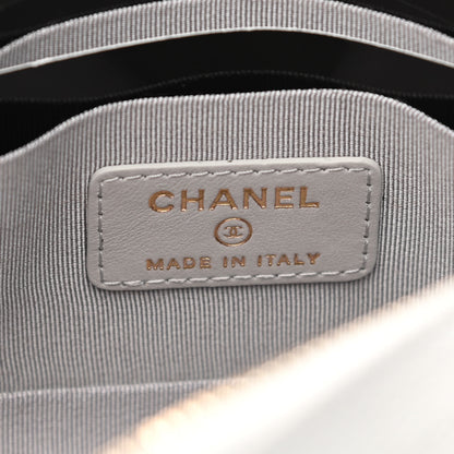Chanel Caviar Quilted Camera Case Grey 6 of 11