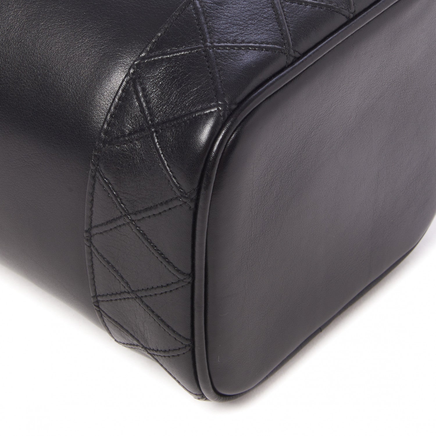 Chanel Lambskin Vanity Cosmetic Bag Black 5 of 9