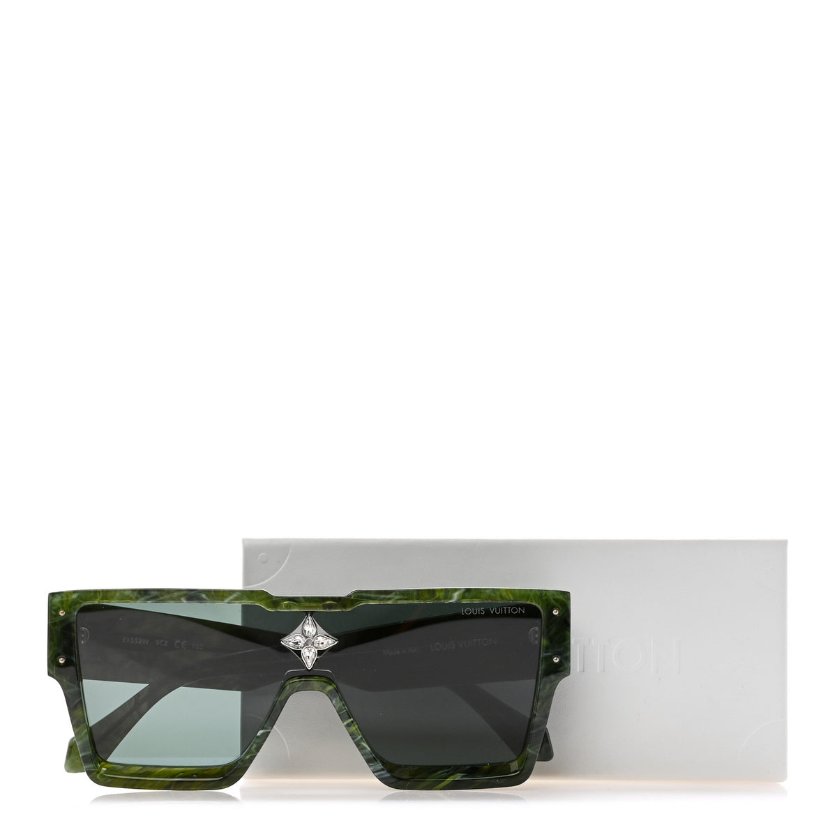 Celine Marble-Effect Sunglasses 3 Dot Geometric Square Sunglasses | Neiman Marcus main image 2