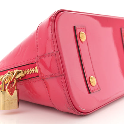 Louis Vuitton Vernis Alma BB Hot Pink 9 of 13