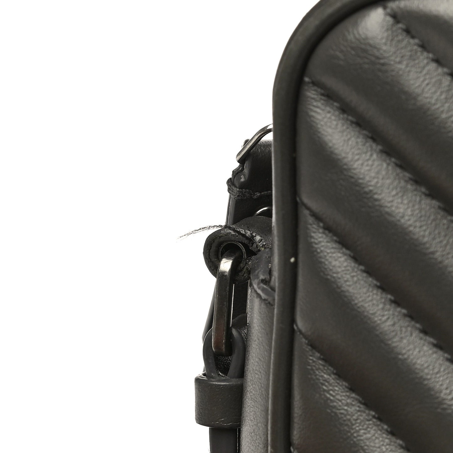 Calfskin Matelasse Monogram Lou Camera Bag Sea Pebble