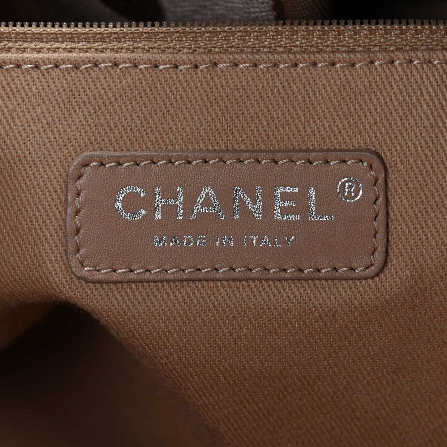Canvas Medium Deauville Tote Ecru
