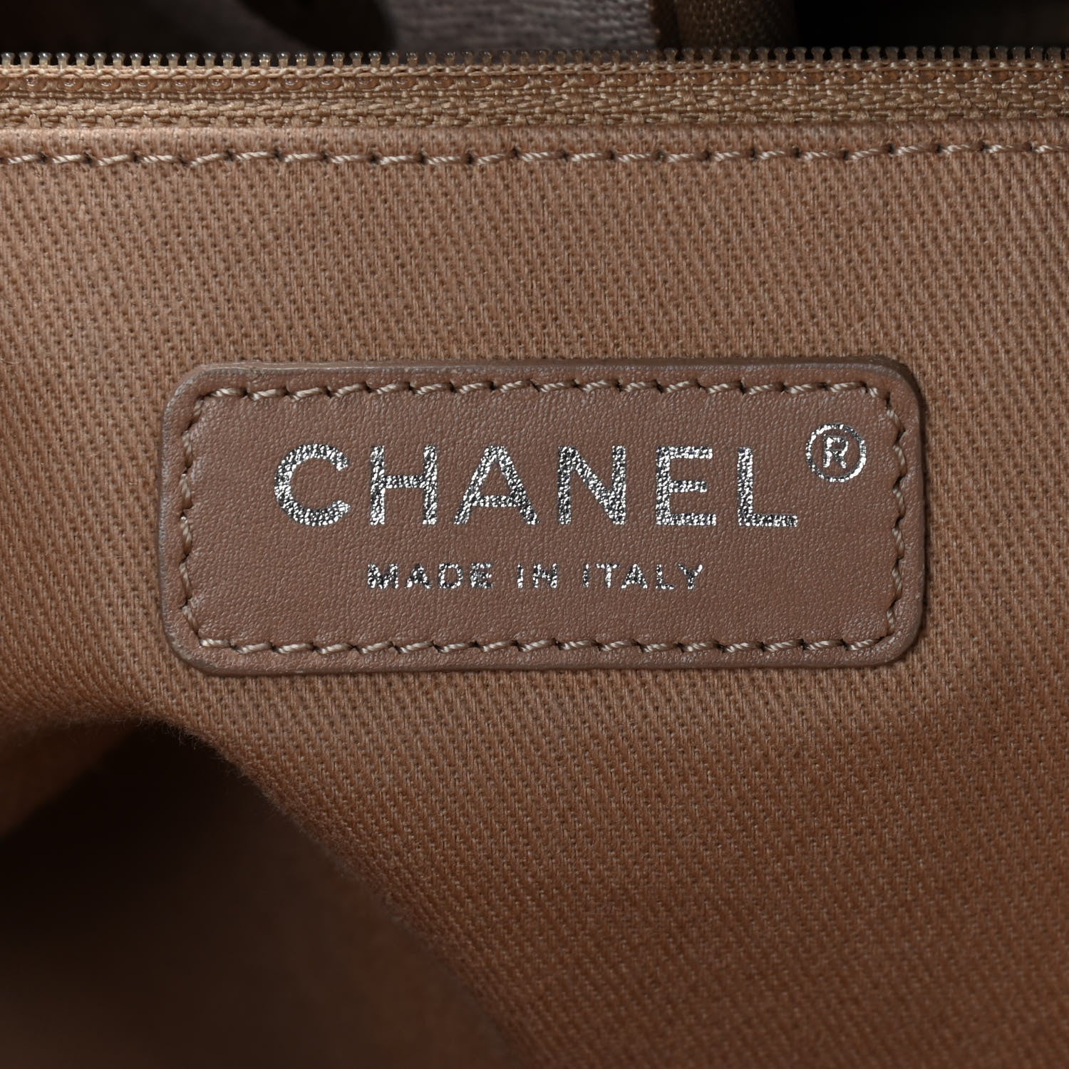 Chanel Canvas Medium Deauville Tote Ecru 5 of 13
