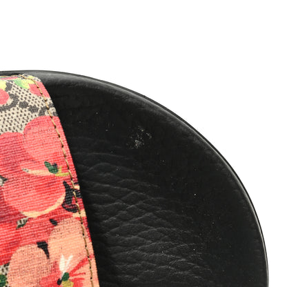 Gucci GG Supreme Monogram Blooms Slide Sandals 40 Beige Multicolor 7 of 8