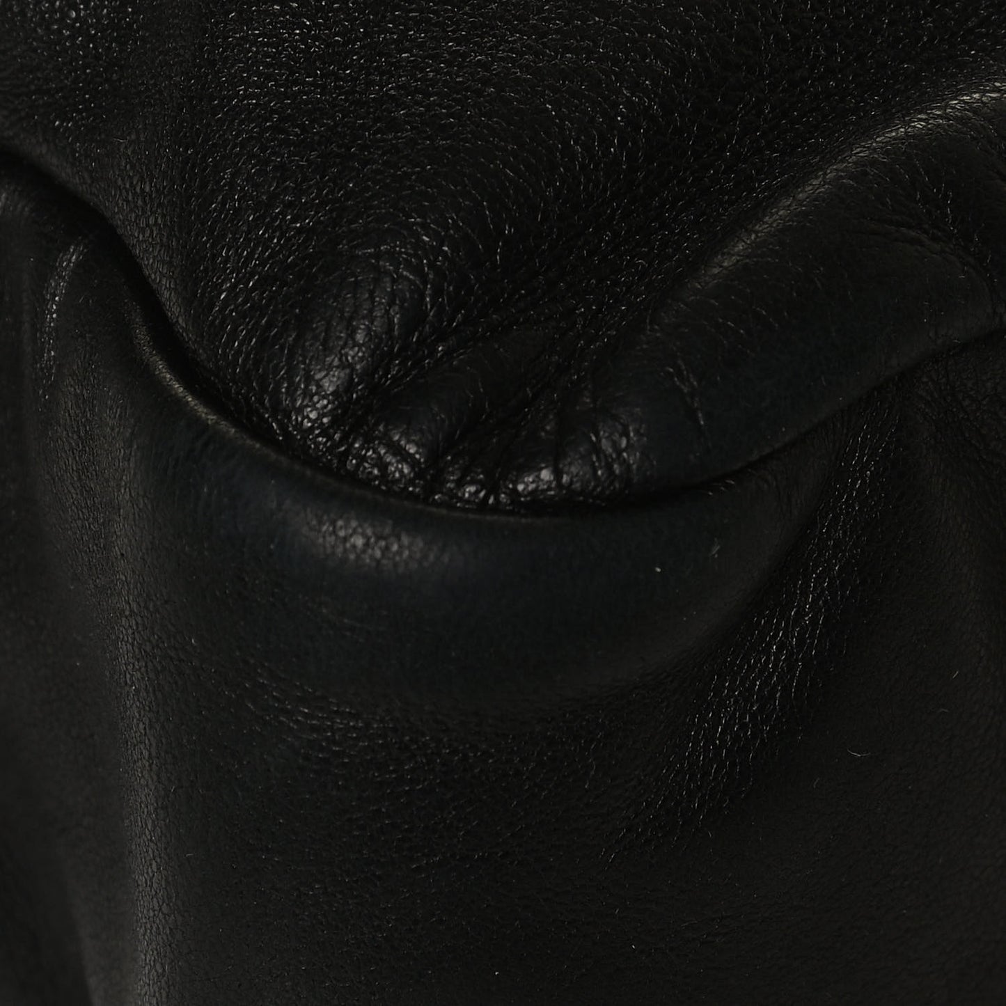 Lambskin Medium Soft and Chain Flap Black