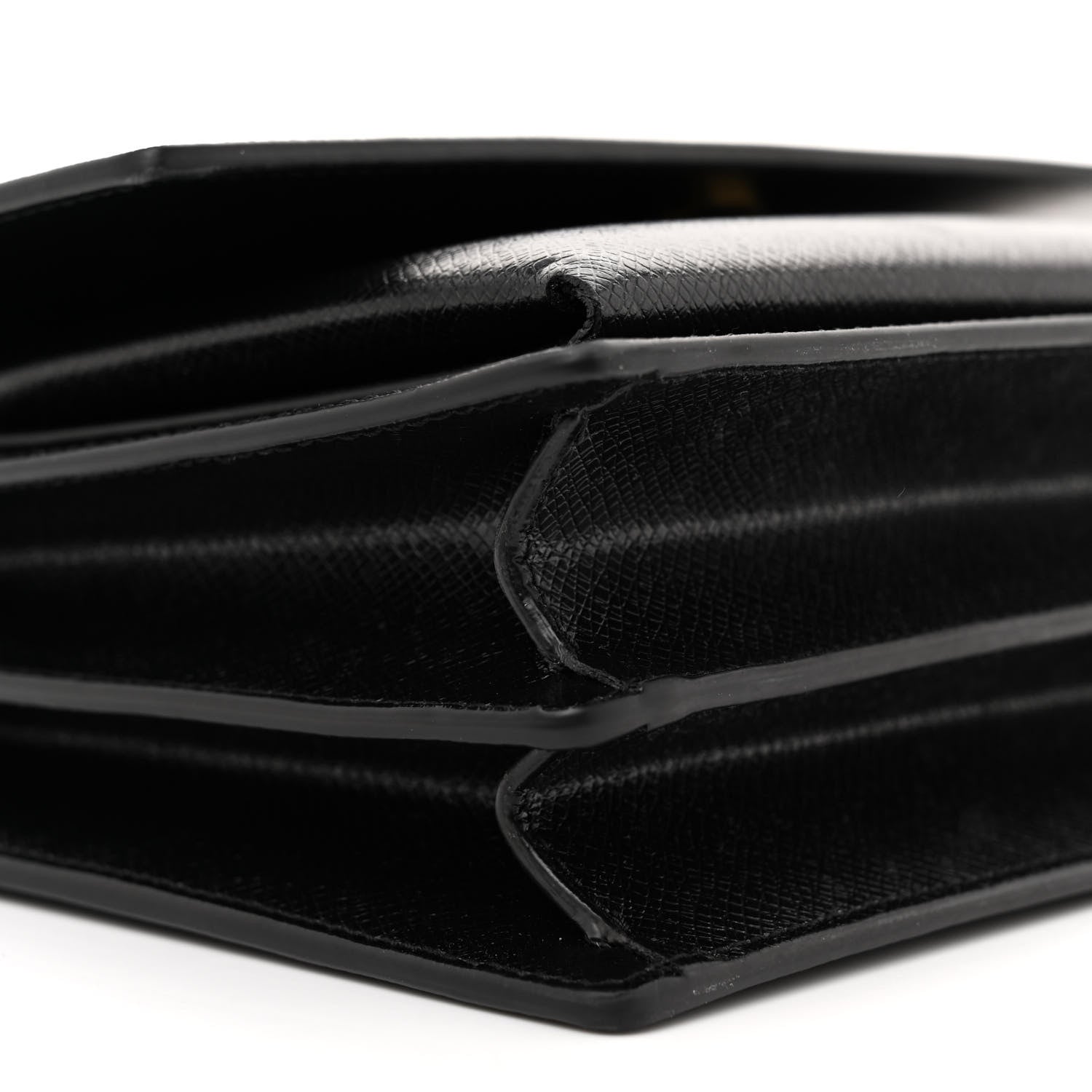 Saint Laurent Coated Bark Calfskin Medium Monogram Sunset Black 9 of 11