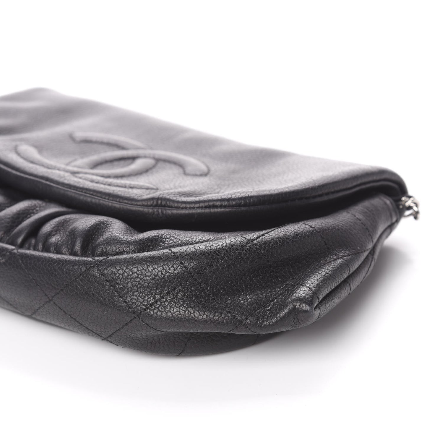 Caviar Half Moon Wallet On Chain WOC Black