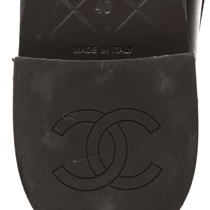 Chanel Lambskin Quilted CC Turnlock Loafers 40 Dark Brown 8 of 11