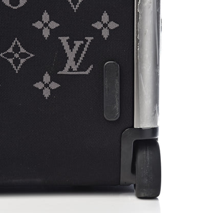 Louis Vuitton Knit Monogram Eclipse Horizon Soft Duffle 55 12 of 19