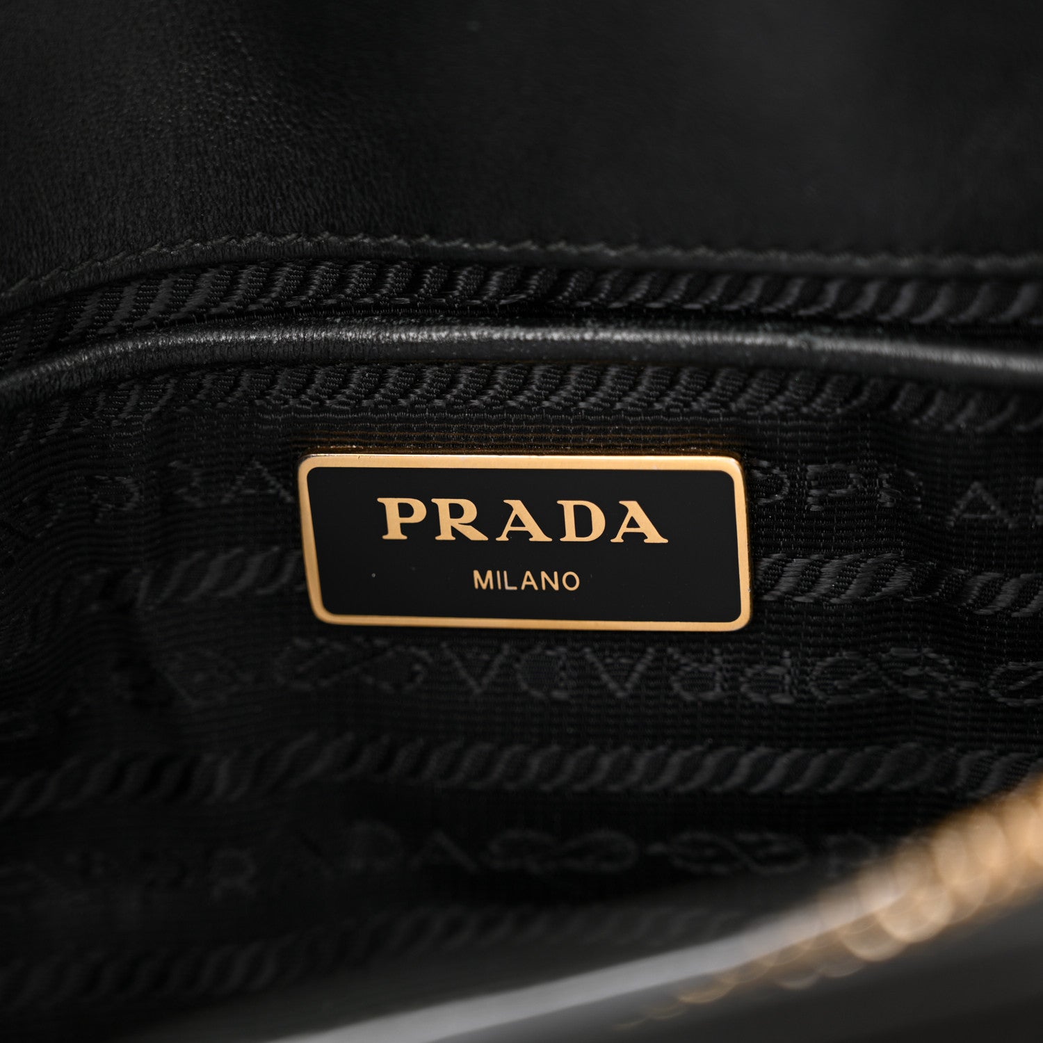 Prada Tessuto Nylon Gaufre Small Tote Black 7 of 13