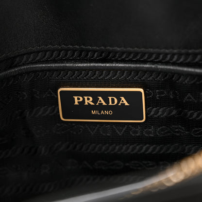 Prada Tessuto Nylon Gaufre Small Tote Black 7 of 13