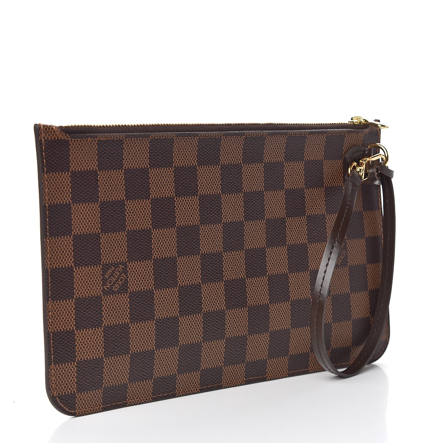 Louis Vuitton Damier Ebene Neverfull MM GM Pochette 3 of 8
