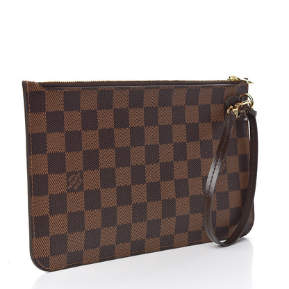 Louis Vuitton Damier Ebene Neverfull MM GM Pochette 3 of 8