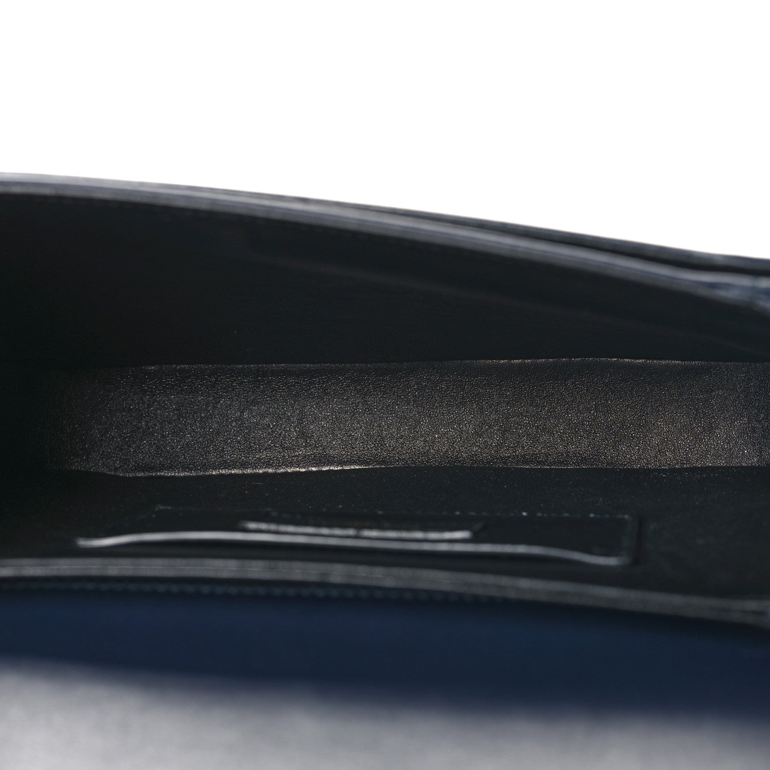 Saint Laurent Box Calfskin Monogram Medium Solferino Satchel Deep Marine 5 of 9
