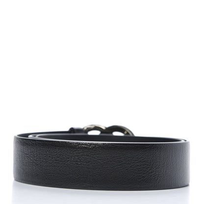 Chanel Glazed Lambskin CC Belt 80 32 Black 2 of 5