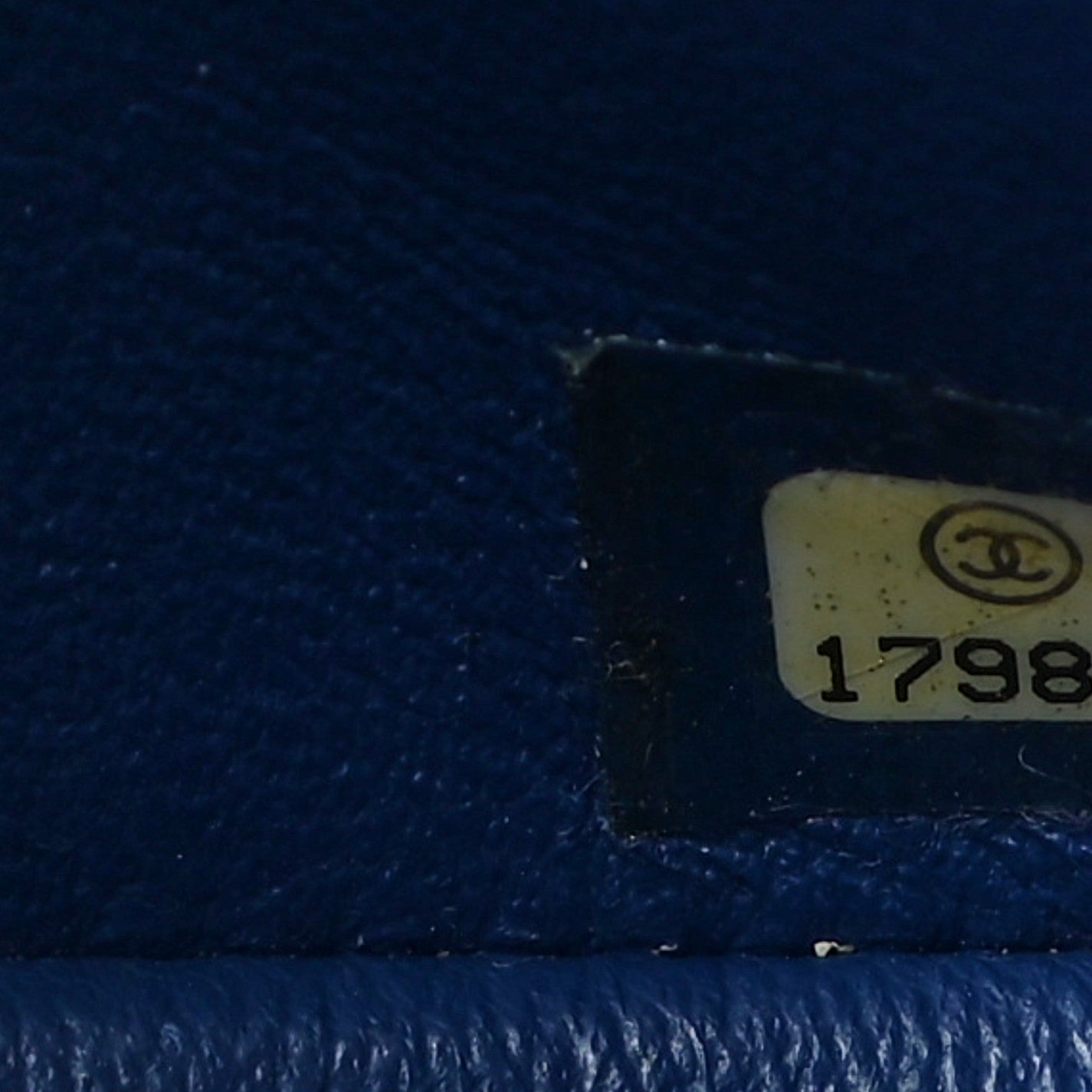 Chanel Lambskin Quilted Mini Rectangular Flap Blue 6 of 12