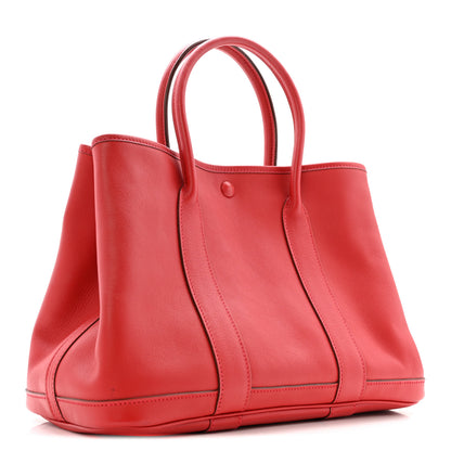 Hermes Swift Tohu Bohu Twilly Garden Party TPM Tote Vermillion 3 of 13