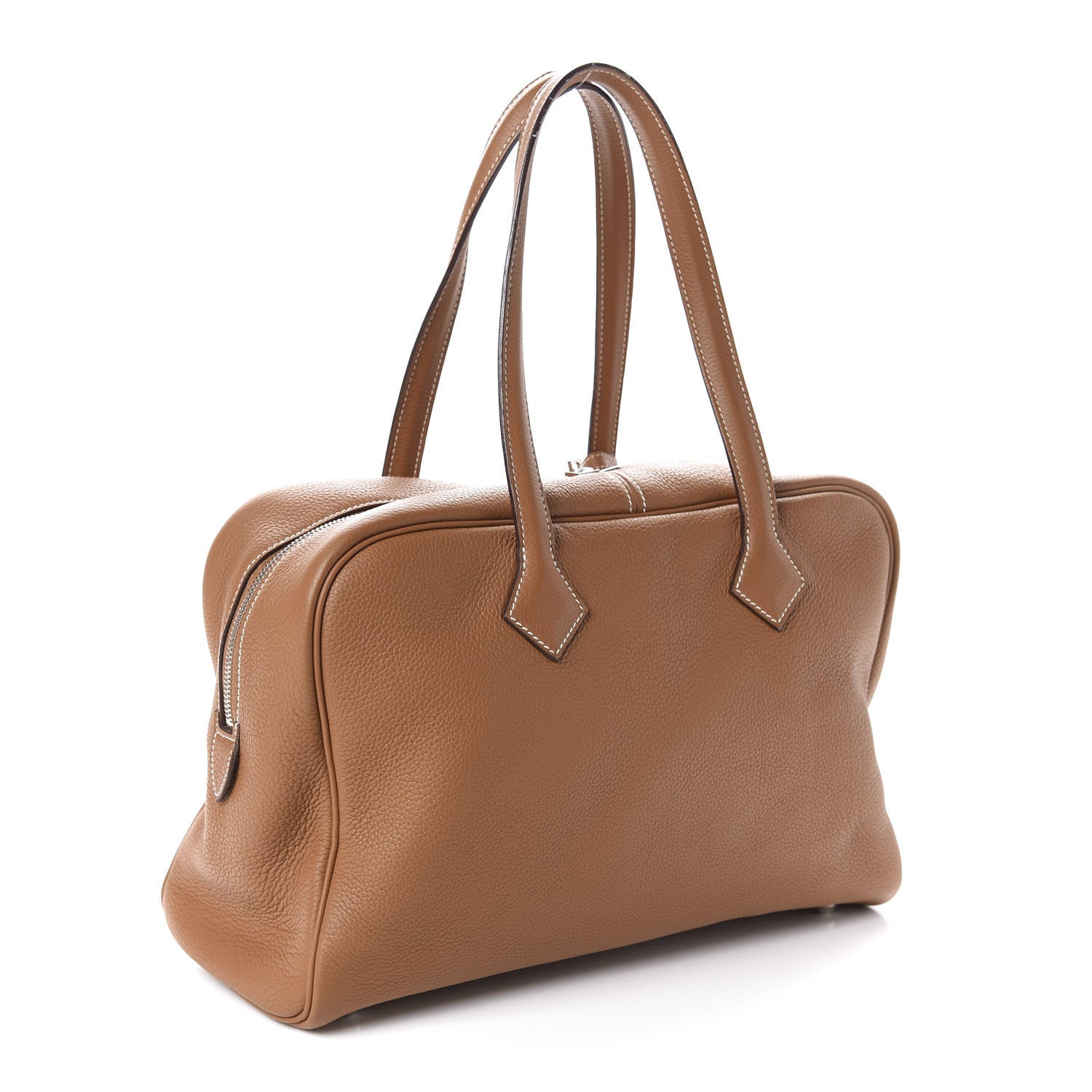 Hermes Taurillon Clemence Victoria II 35 Gold 3 of 12