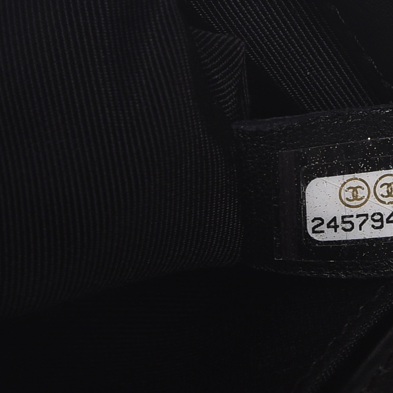 Chanel Lambskin Quilted Small Boy Flap Black 7 of 8