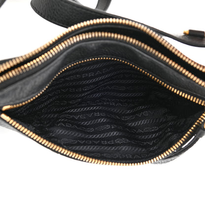 Prada Vitello Daino Small Belt Bag Black 5 of 11