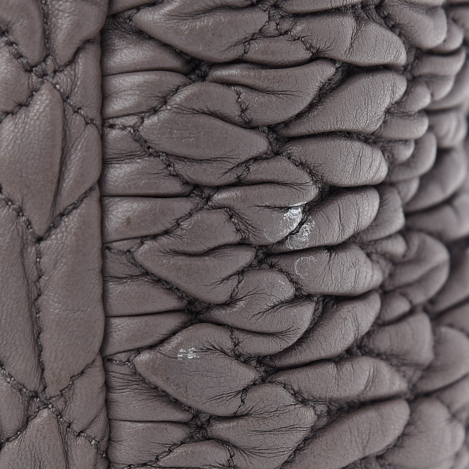 Miu Miu Nappa Matelasse Shopping Tote Argilla 10 of 10