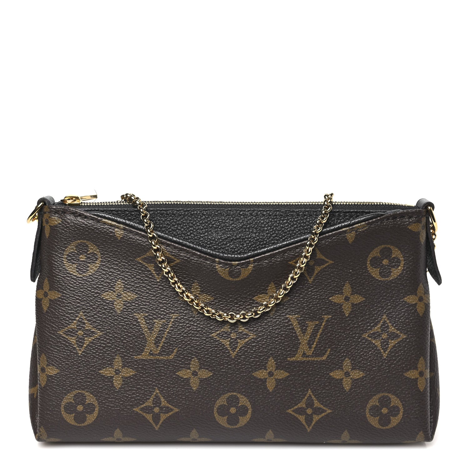 Louis Vuitton Monogram Pallas Clutch Blue Marine 1 of 10